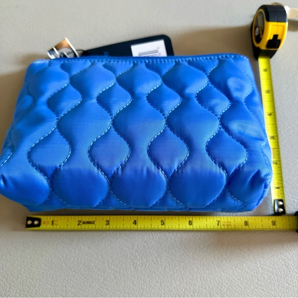 Limited Edition Cosmetic Bag | Quilted Textile Upper | NEW with Tag